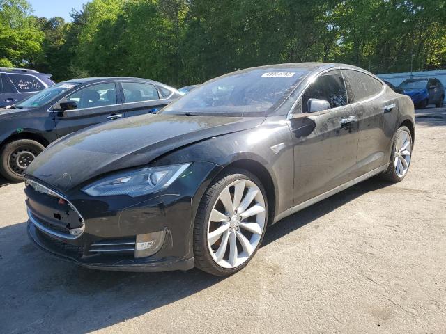 5YJSA1DP8DFP12735 - 2013 TESLA MODEL S 黑色 照片 1