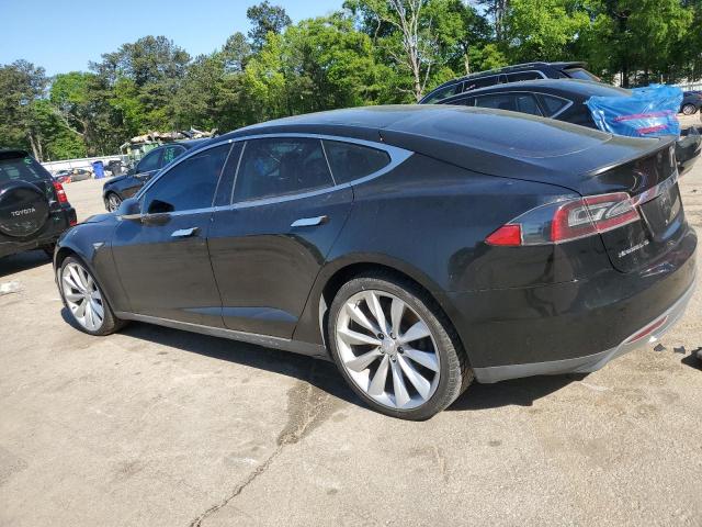 5YJSA1DP8DFP12735 - 2013 TESLA MODEL S 黑色 照片 2