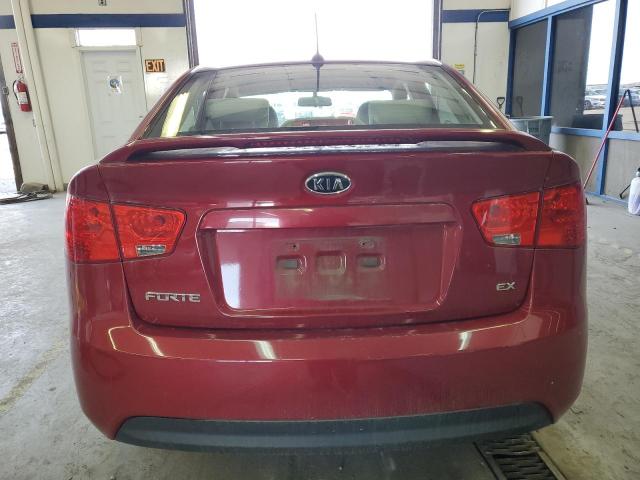 KNAFU4A29B5353068 - 2011 KIA FORTE EX RED photo 6