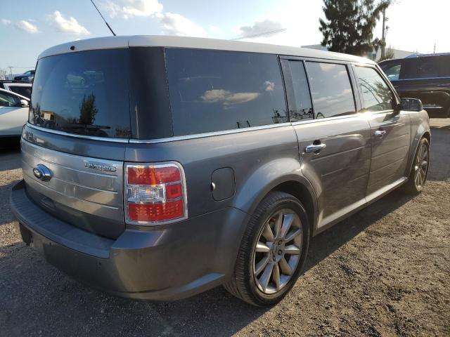 2FMGK5DC0ABB30172 - 2010 FORD FLEX LIMITED GRAY photo 3