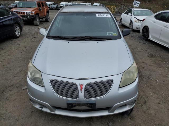 5Y2SL63835Z407656 - 2005 PONTIAC VIBE SILVER photo 5