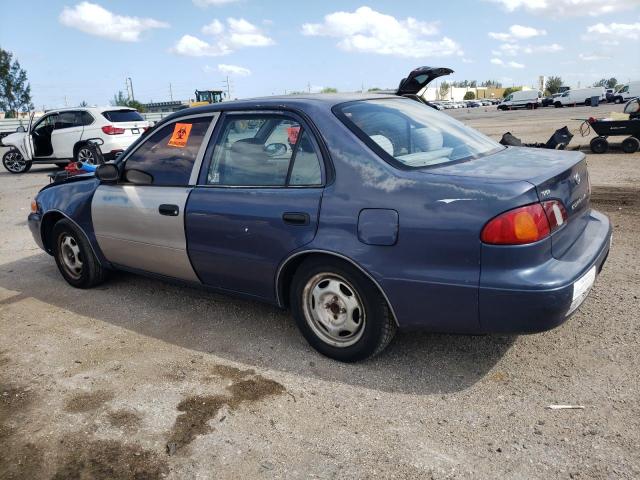 1NXBR12E5YZ397718 - 2000 TOYOTA COROLLA VE BLUE photo 2