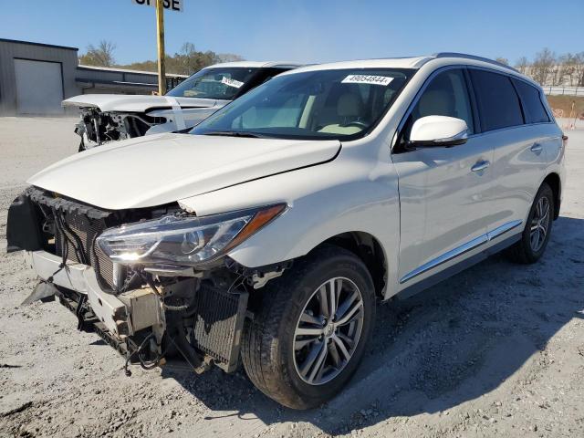 5N1DL0MM3LC507155 - 2020 INFINITI QX60 LUXE WHITE photo 1