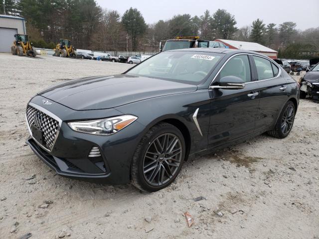 KMTG34LE3KU012659 - 2019 GENESIS G70 PRESTIGE GRAY photo 1