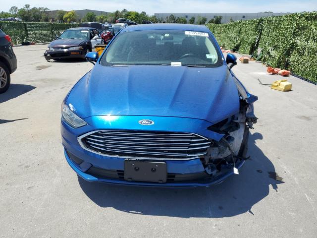 3FA6P0LU6HR204548 - 2017 FORD FUSION SE HYBRID BLUE photo 5