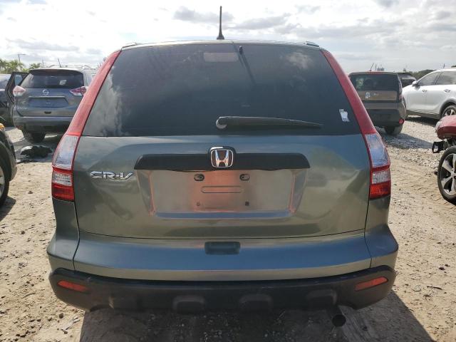 JHLRE38327C009450 - 2007 HONDA CR-V LX GREEN photo 6