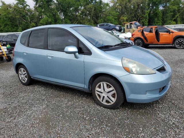 JHMGD38427S051881 - 2007 HONDA FIT BLUE photo 4