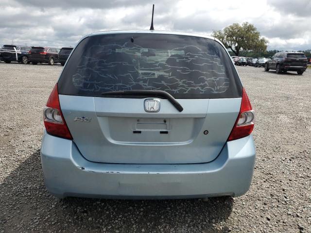 JHMGD38427S051881 - 2007 HONDA FIT BLUE photo 6