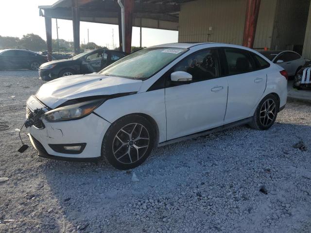 1FADP3H2XJL245575 - 2018 FORD FOCUS SEL WHITE photo 1
