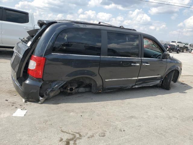 2A4RR8DG5BR619215 - 2011 CHRYSLER TOWN & COU TOURING L BLACK photo 3