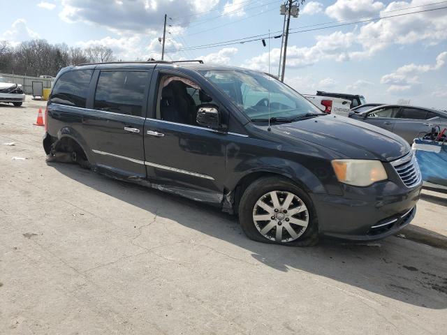 2A4RR8DG5BR619215 - 2011 CHRYSLER TOWN & COU TOURING L BLACK photo 4