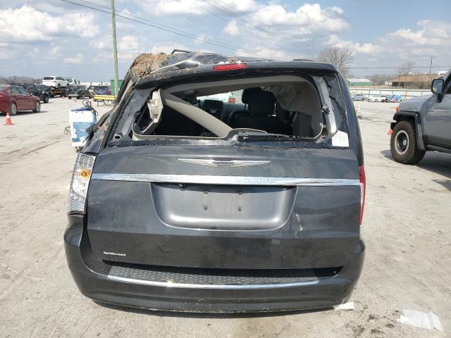 2A4RR8DG5BR619215 - 2011 CHRYSLER TOWN & COU TOURING L BLACK photo 6