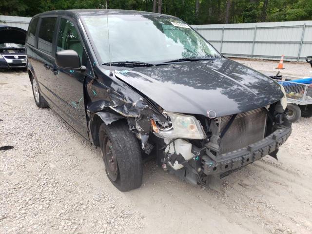 2C4RDGBG6CR264879 - 2012 DODGE GRAND CARA SE CHARCOAL photo 1