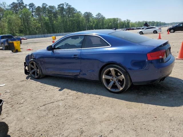 WAULFAFR3DA046555 - 2013 AUDI A5 PREMIUM PLUS BLUE photo 2