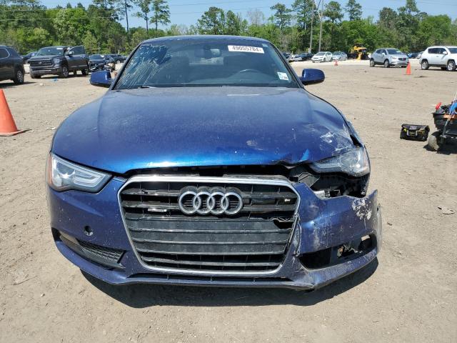 WAULFAFR3DA046555 - 2013 AUDI A5 PREMIUM PLUS BLUE photo 5