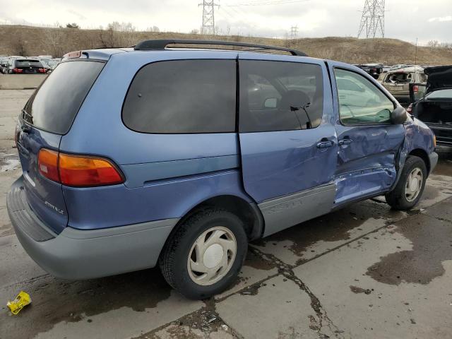 4T3ZF13C5WU040449 - 1998 TOYOTA SIENNA LE BLUE photo 3