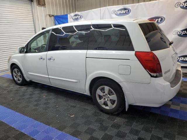 5N1BV28UX7N135427 - 2007 NISSAN QUEST S WHITE photo 2