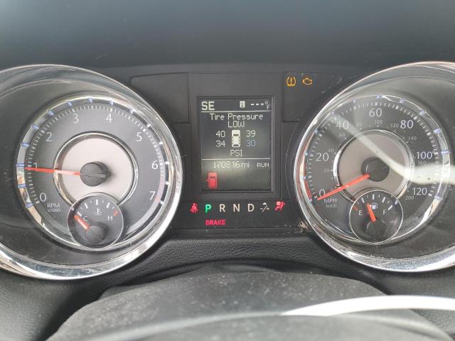 2A4RR8DG4BR760941 - 2011 CHRYSLER TOWN & COU TOURING L BLACK photo 9