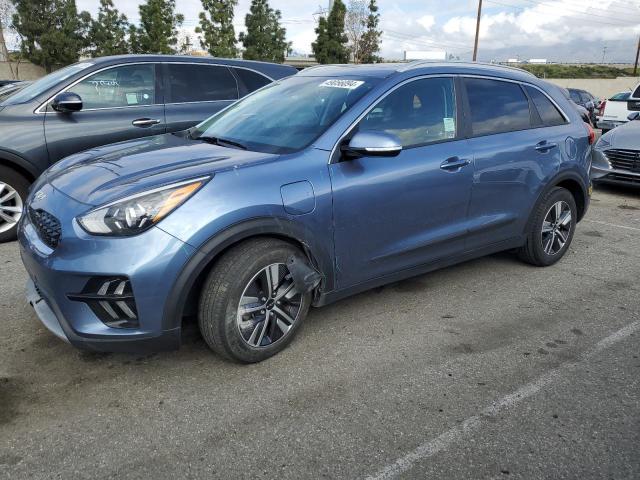 KNDCC3LDXN5491210 - 2022 KIA NIRO EX PREMIUM BLUE photo 1