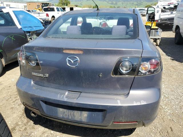 JM1BK12G171762759 - 2007 MAZDA 3 I GRAY photo 6