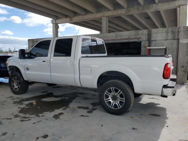 1FT7W2BT9DEB12224 - 2013 FORD F250 SUPER DUTY WHITE photo 2