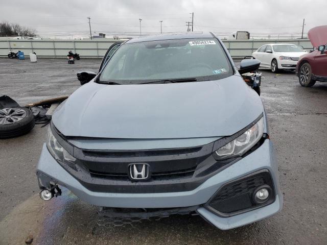 SHHFK7H64KU400975 - 2019 HONDA CIVIC EX BLUE photo 5