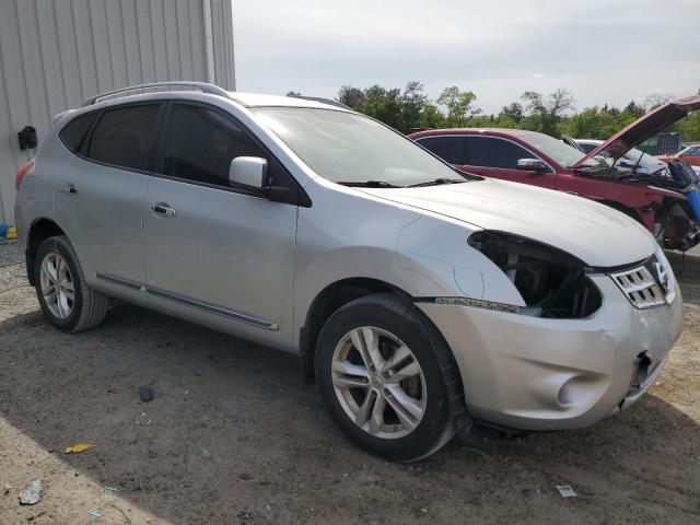 JN8AS5MT6CW610023 - 2012 NISSAN ROGUE S SILVER photo 4