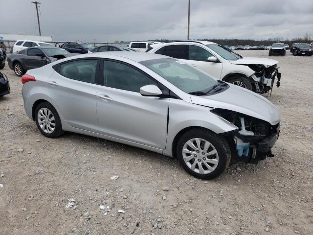 5NPDH4AE1DH221305 - 2013 HYUNDAI ELANTRA GLS SILVER photo 4