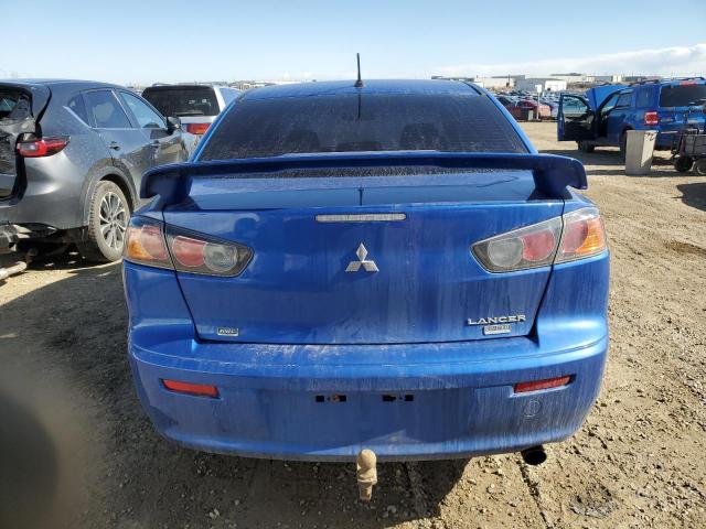 JA32V2FW2FU604084 - 2015 MITSUBISHI LANCER SE BLUE photo 6