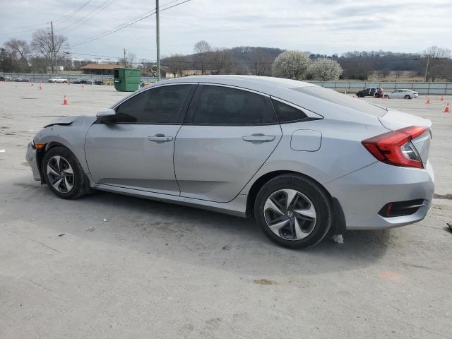 19XFC2F69KE041701 - 2019 HONDA CIVIC LX 银色 照片 2
