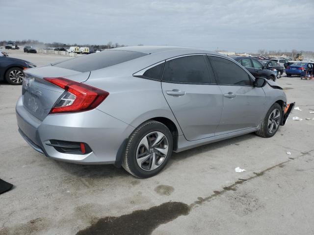 19XFC2F69KE041701 - 2019 HONDA CIVIC LX 银色 照片 3