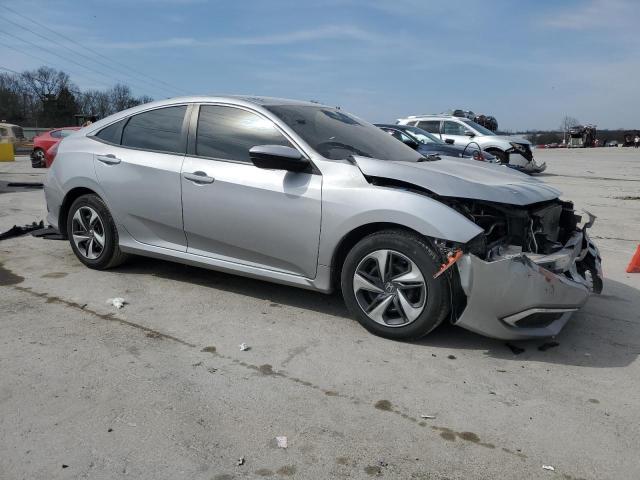 19XFC2F69KE041701 - 2019 HONDA CIVIC LX 银色 照片 4