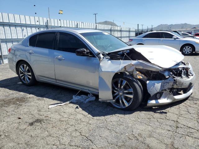 JN1CV6AP6AM401353 - 2010 INFINITI G37 BASE SILVER photo 4