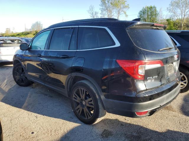 5FNYF6H21NB050067 - 2022 HONDA PILOT SE BLACK photo 2