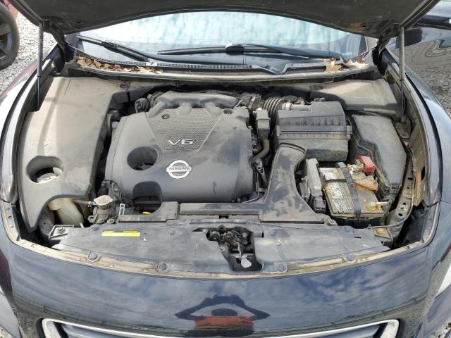 1N4AA5AP6CC815063 - 2012 NISSAN MAXIMA S BLACK photo 11