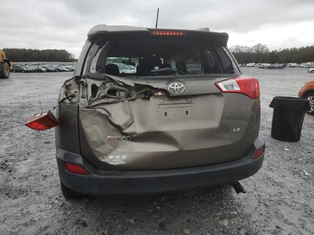 JTMZFREV3FD072746 - 2015 TOYOTA RAV4 LE WHITE photo 6