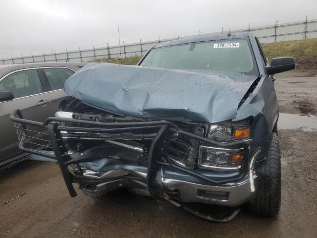 1GCVKREC5EZ108043 - 2014 CHEVROLET SILVERADO K1500 LT BLUE photo 5