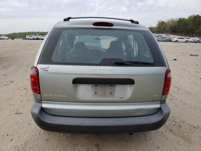 1D4GP25B03B162027 - 2003 DODGE CARAVAN SE GRAY photo 6