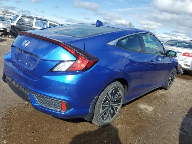 2HGFC3B72JH351813 - 2018 HONDA CIVIC EXL ლურჯი ფოტო 3