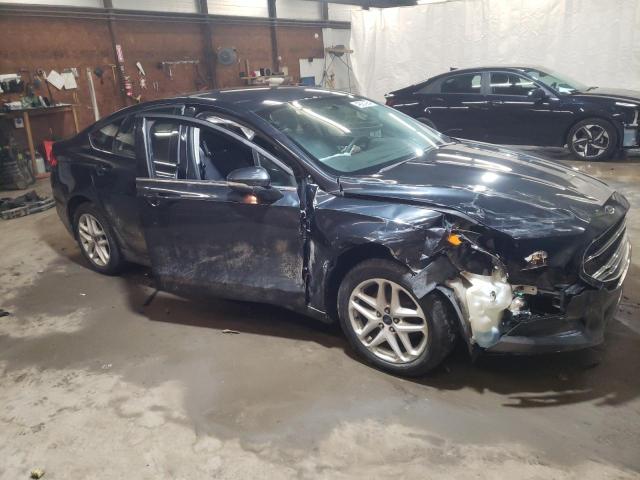 3FA6P0H76ER187328 - 2014 FORD FUSION SE BLUE photo 4