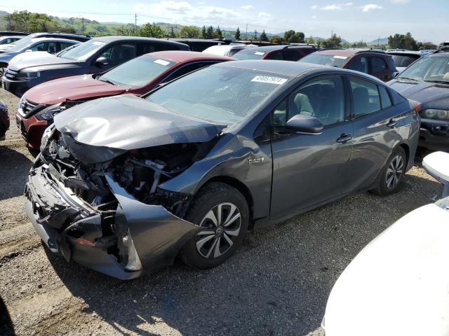 JTDKARFP4H3011687 - 2017 TOYOTA PRIUS PRIM გრაფიტი ფოტო 1