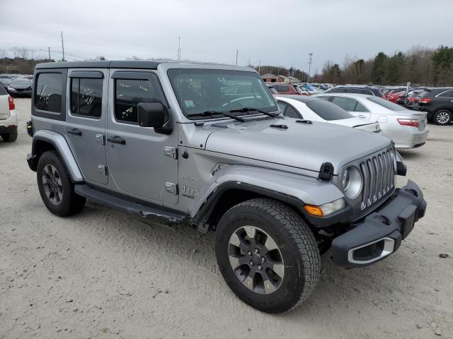 1C4HJXEN4LW132242 - 2020 JEEP WRANGLER U SAHARA SILVER photo 4