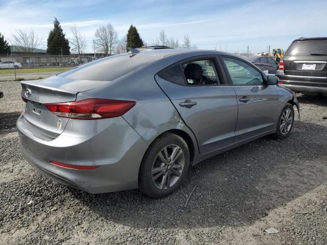 KMHD84LFXHU210946 - 2017 HYUNDAI ELANTRA SE GRAY photo 3