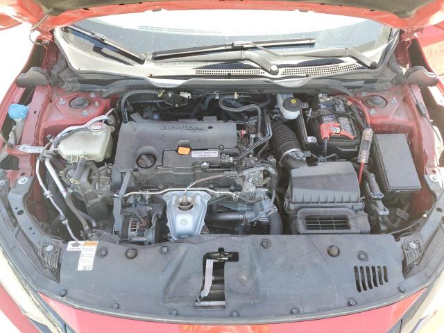 2HGFC2F6XMH510089 - 2021 HONDA CIVIC LX RED photo 11