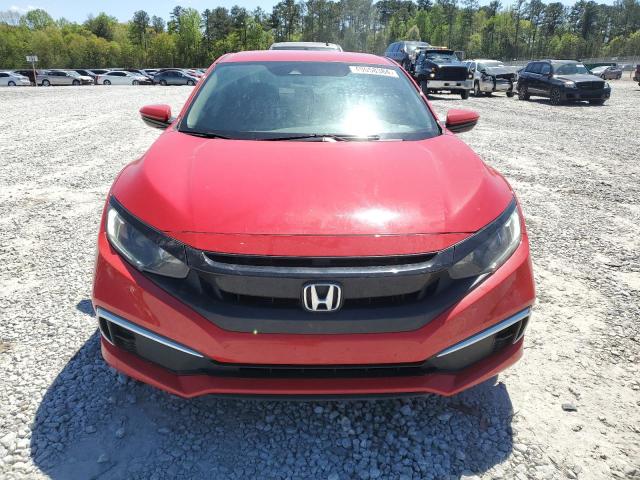 2HGFC2F6XMH510089 - 2021 HONDA CIVIC LX RED photo 5