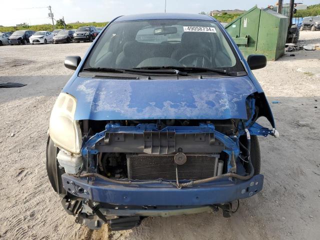 JTDJT4K36B5329690 - 2011 TOYOTA YARIS BLUE photo 5