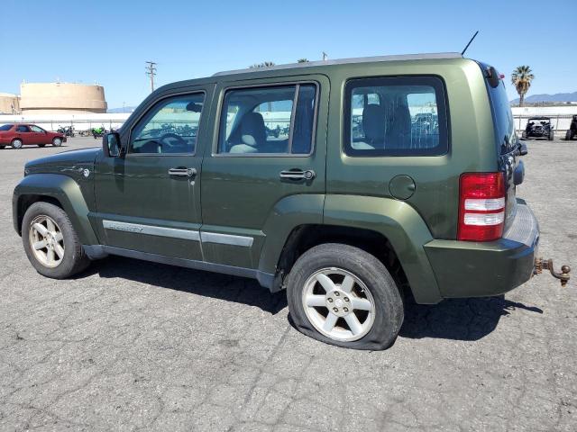 1J8GN28K28W221330 - 2008 JEEP LIBERTY SPORT GREEN photo 2