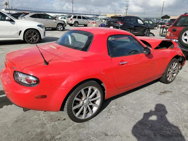 JM1NC26F670129195 - 2007 MAZDA MX-5 MIATA RED photo 3