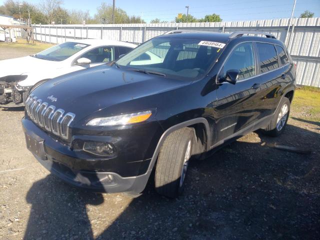 1C4PJLCB0JD539075 - 2018 JEEP CHEROKEE LATITUDE BLACK photo 1