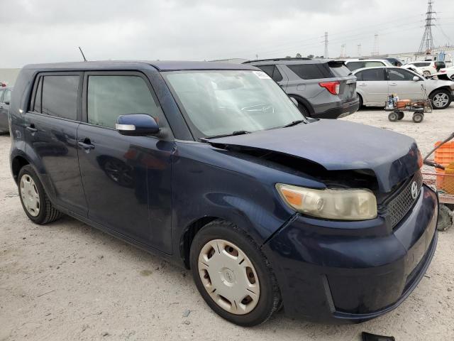 JTLKE50EX81045265 - 2008 TOYOTA SCION XB BLUE photo 4